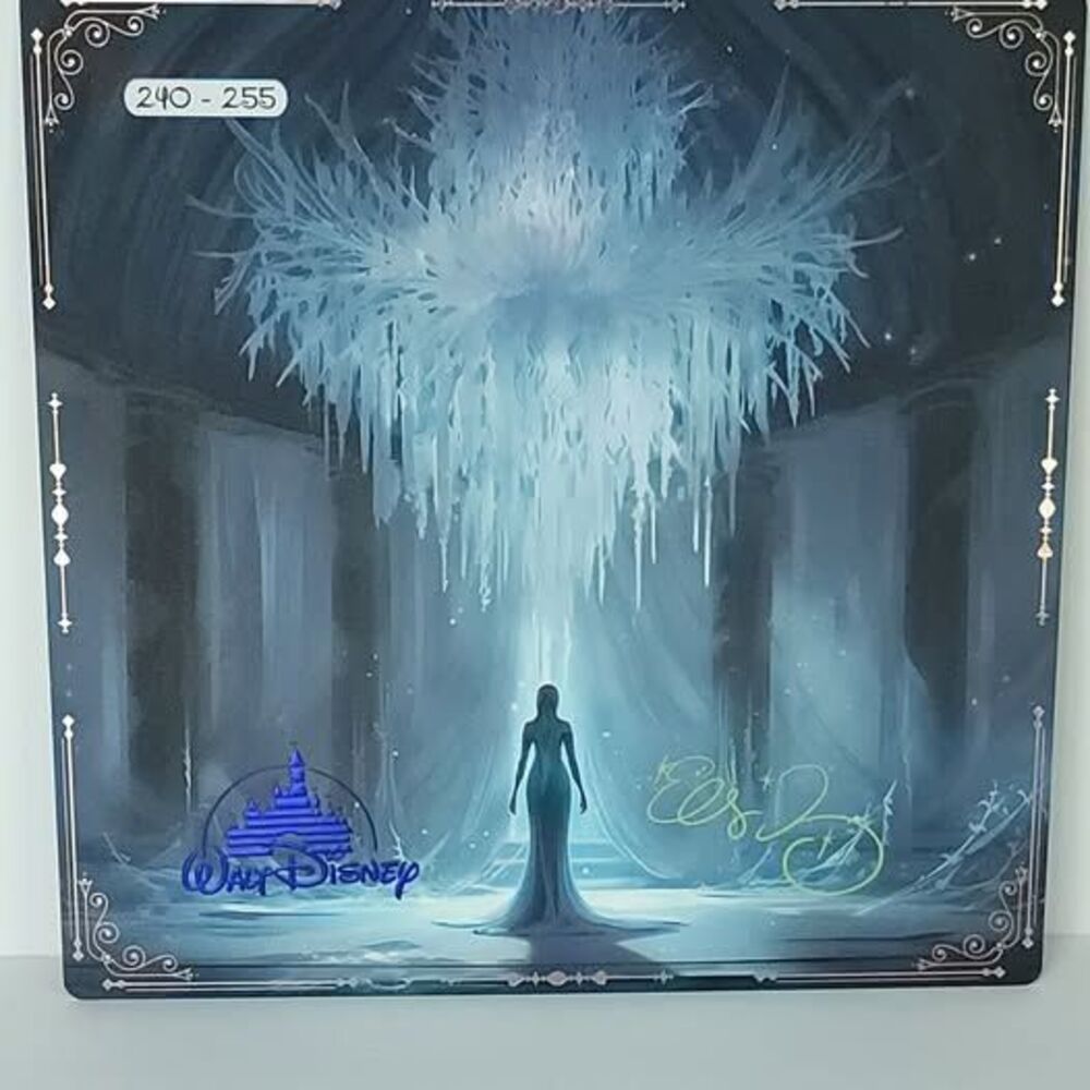 Frozen Elsa Disney 100th Limited Edition Art Card Print Big One 240/255